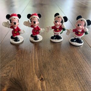 Disney Mickey Mouse Christmas Figurines